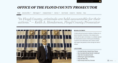 Desktop Screenshot of floydcountyprosecutor.org